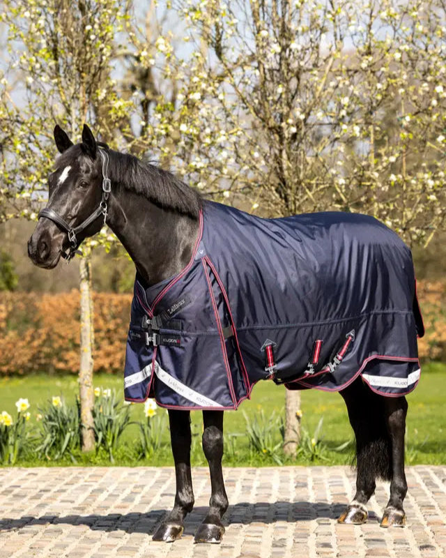 LeMieux Kudos Thermo Turnout Rug 100g Navy - Waterproof Horse Rug