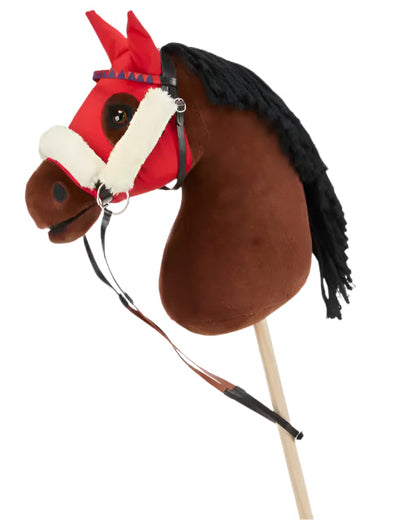 LeMieux Hobby Horse Stretch Hood Chilli