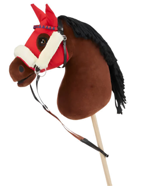 LeMieux Hobby Horse Stretch Hood Chilli