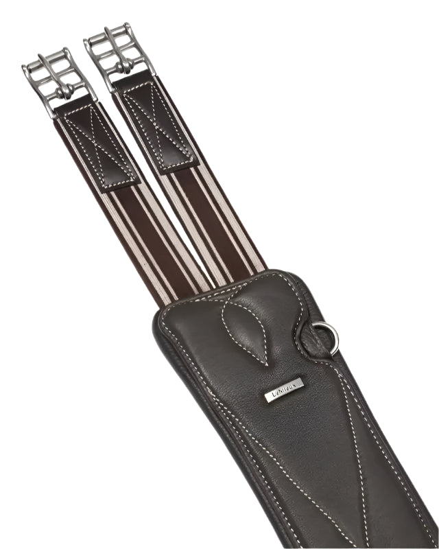 LeMieux Arika Contoured Long Stud Girth Brown