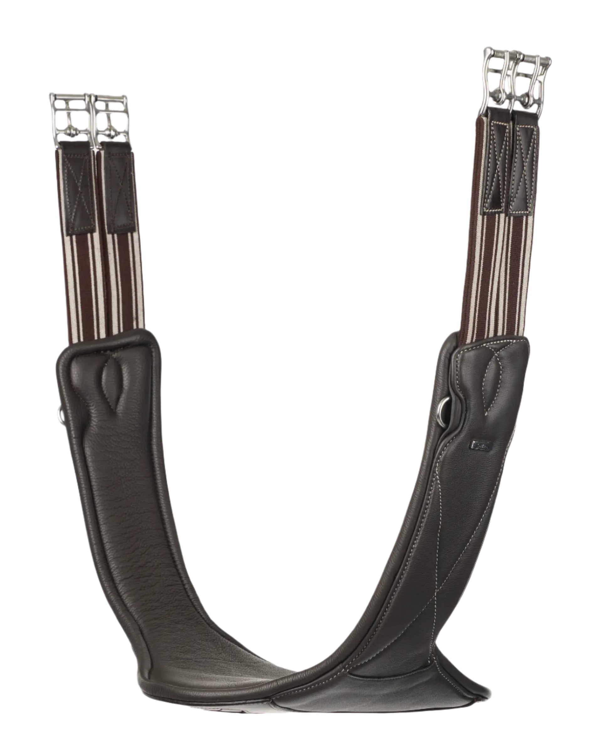 LeMieux Arika Contoured Long Stud Girth Brown