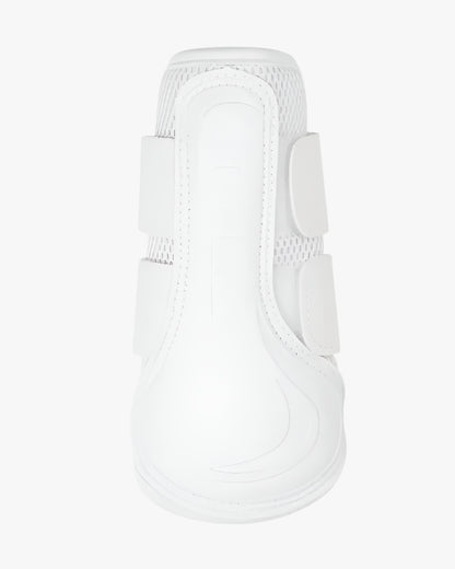 LeMieux Mesh Brushing Boot White: Breathable Horse Leg Protection for Schooling & Competition