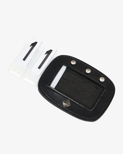 LeMieux Black Diamante Saddle Number Holder for Equestrian Competitions