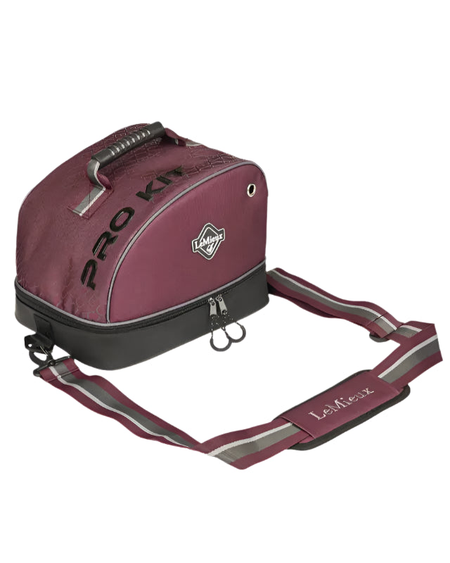 LEMIEUX Elite Pro Hat Box Burgundy | Equiflair - Horse Riding Equipment