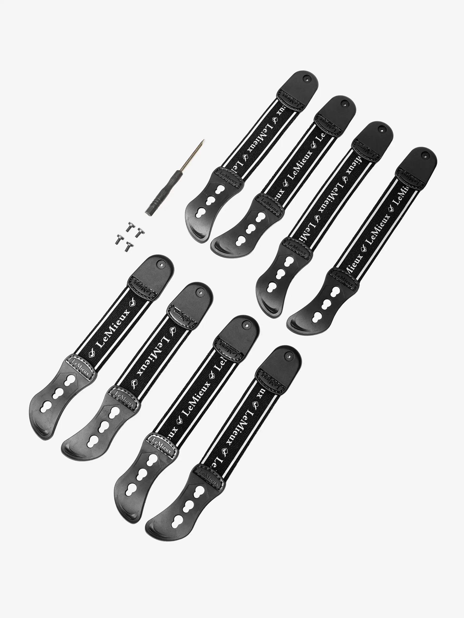LeMieux Exo-Flex Ankle Spare Strap Set Black