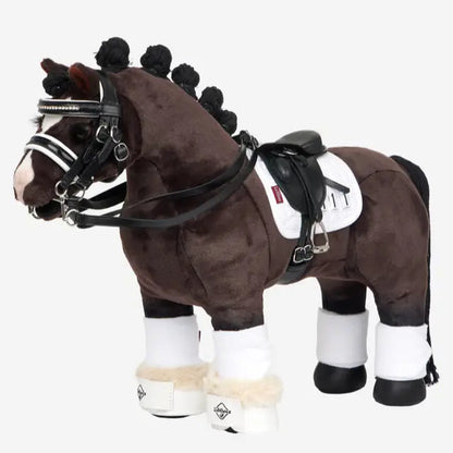 LEMIEUX TOY PONY DOUBLE BRIDLE BLACK: LeMieux Replica Double Bridle for Toy Ponies, Equiflair