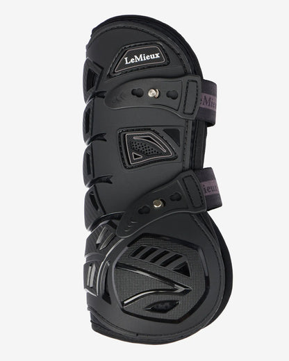LeMieux Motion Cool Tendon Boot Black: Horse Leg Protection, Breathable, Vented, Equestrian Equipment | Equiflair
