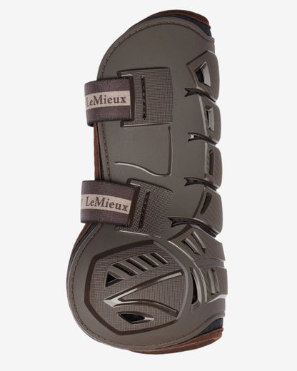 LEMIEUX Motion Cool Tendon Boot in Brown - Horse Leg Protection, Breathable, and Flexible