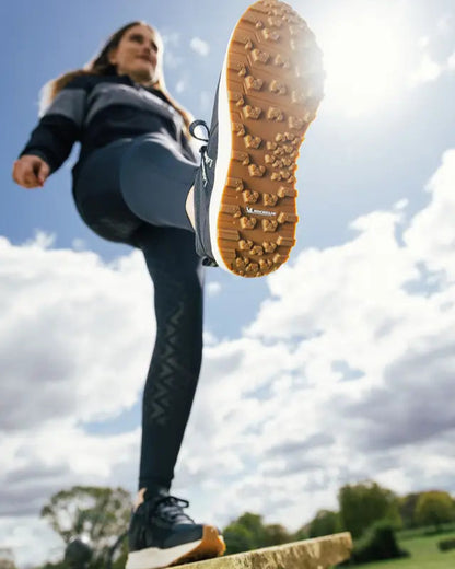 Lemieux Trax Navy Waterproof Trainer: Equestrian footwear with Michelin grip, perfect for all-terrain.