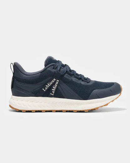 LeMieux Trax Waterproof Trainer - Navy Equestrian Shoes - Equiflair