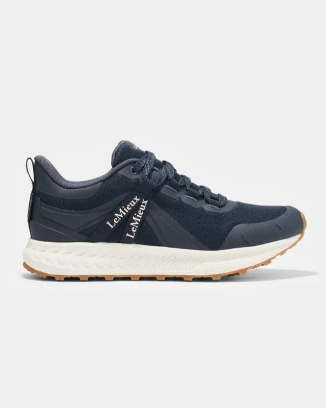 LeMieux Trax Waterproof Trainer - Navy Equestrian Shoes - Equiflair
