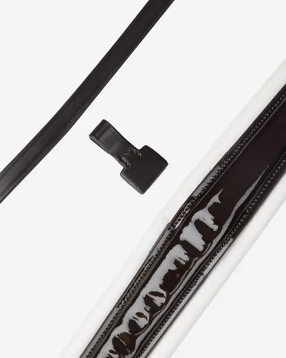 LeMieux Kudos Patent Dressage Bridle Brown/White