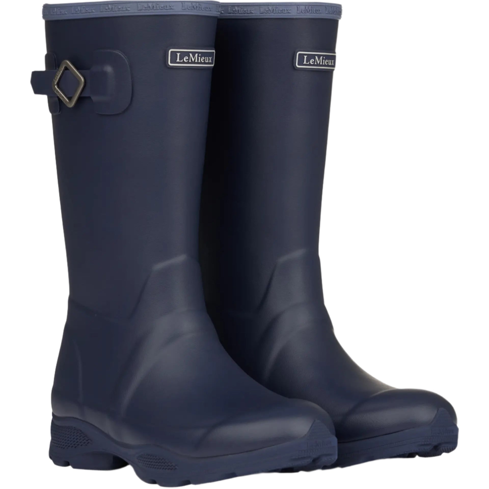 LeMieux Navy Riding Boots: Young Rider Wellies - Waterproof & Durable