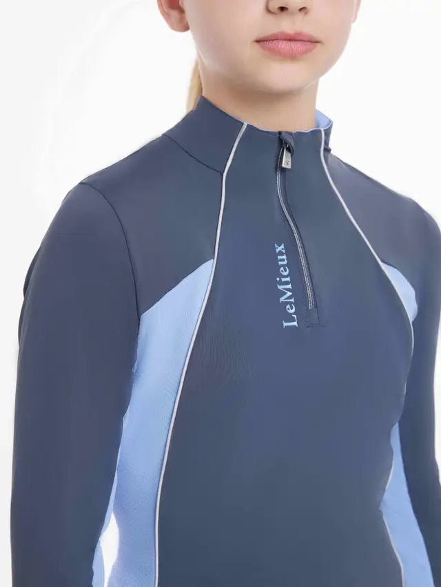 LeMieux Esme Young Rider Base Layer Dusk Blue