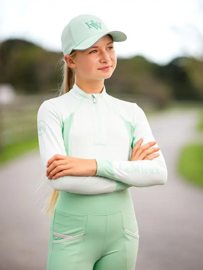 LeMieux x Harlow Base Layer Softmint - Equestrian Riding Gear | Equiflair