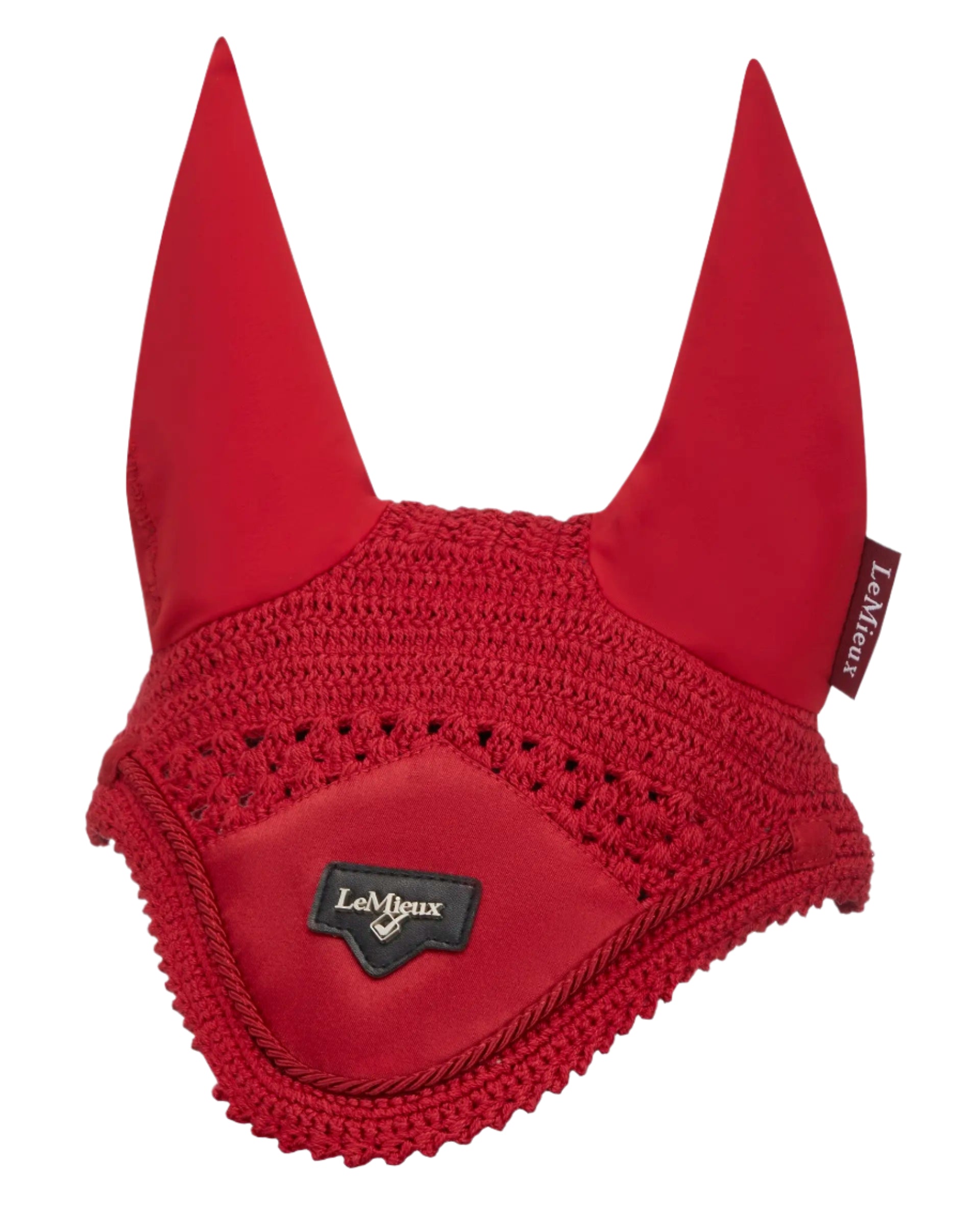 LeMieux Loire Fly Hood in Chilli Red | Horse Fly Veil