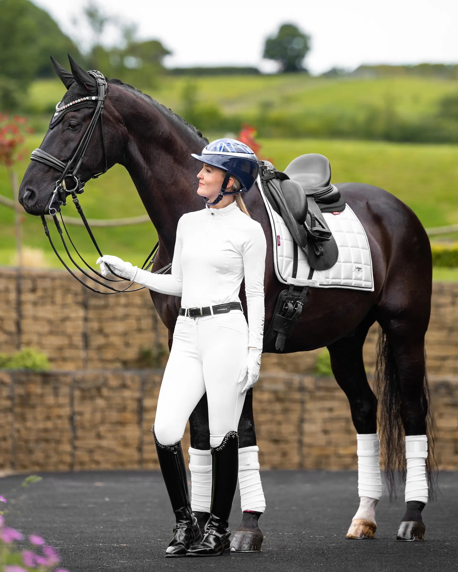 LeMieux Loire Dressage Square White