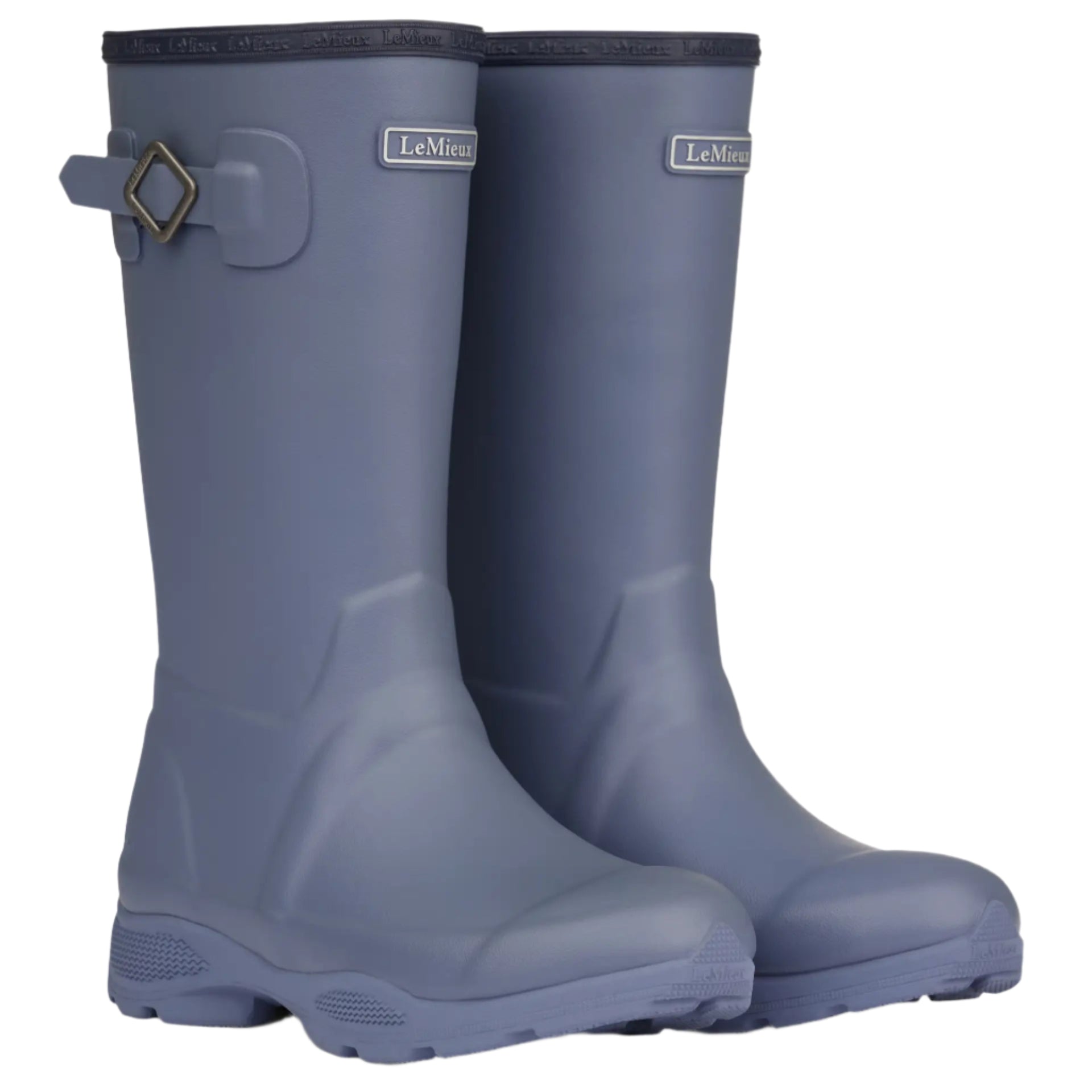 LEMIEUX Young Rider Wellies - Jay Blue Wellington Boots for Kids - Waterproof Equestrian Footwear