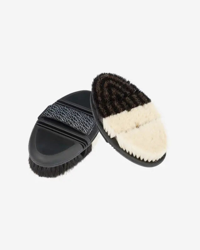 LeMieux Flexi Half & Half Finishing Brush Black