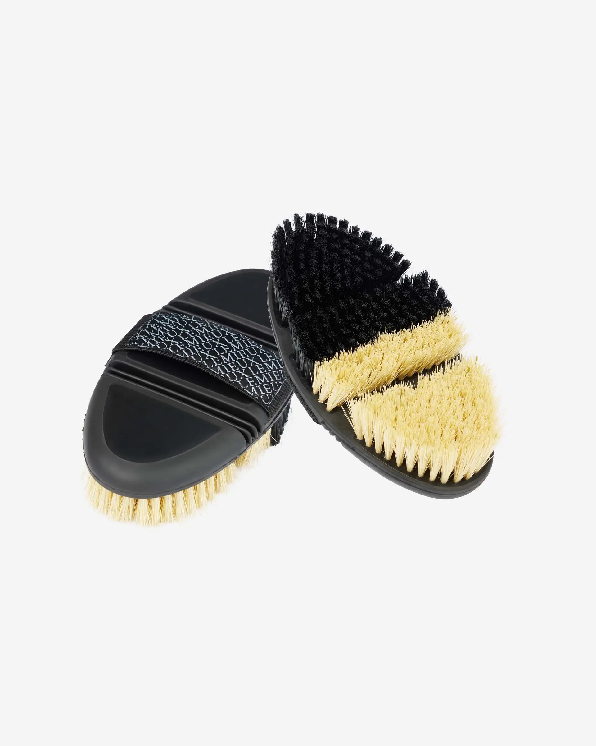 LeMieux Flexi Half & Half Grooming Brush Black