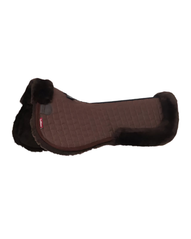 LeMieux Merino+ Half Pad - Brown Equestrian Horse Riding Saddle Pad