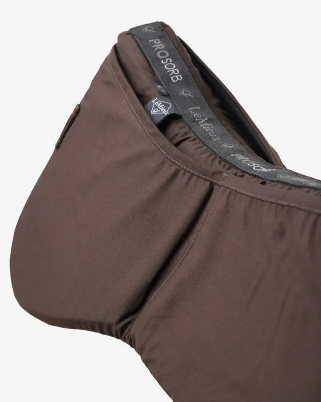 LeMieux ProSorb Plain 2 Pocket Half Pad Brown
