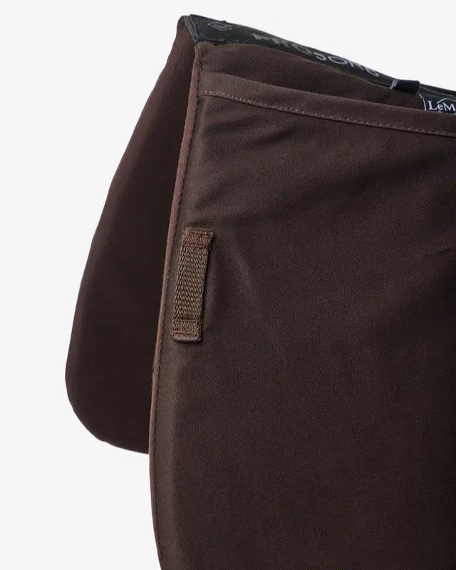LeMieux ProSorb Plain 2 Pocket Half Pad Brown