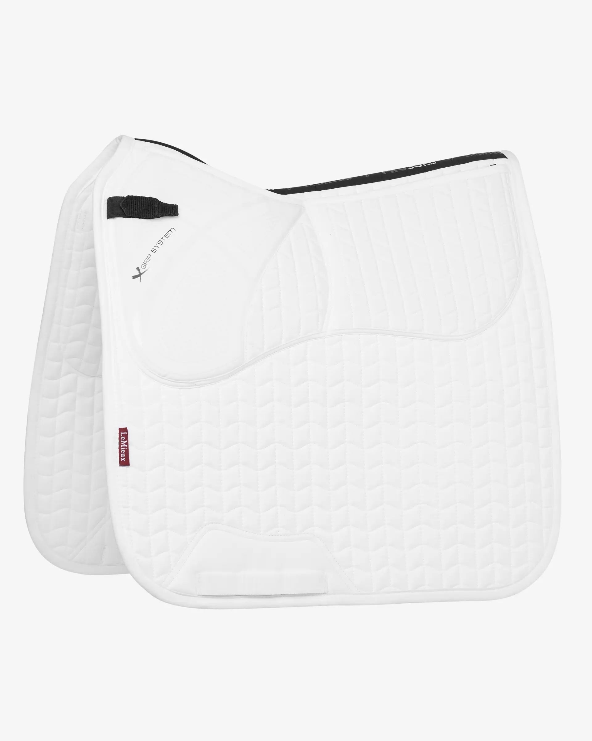 LeMieux ProSorb Plain 2 Pocket Dressage Square White
