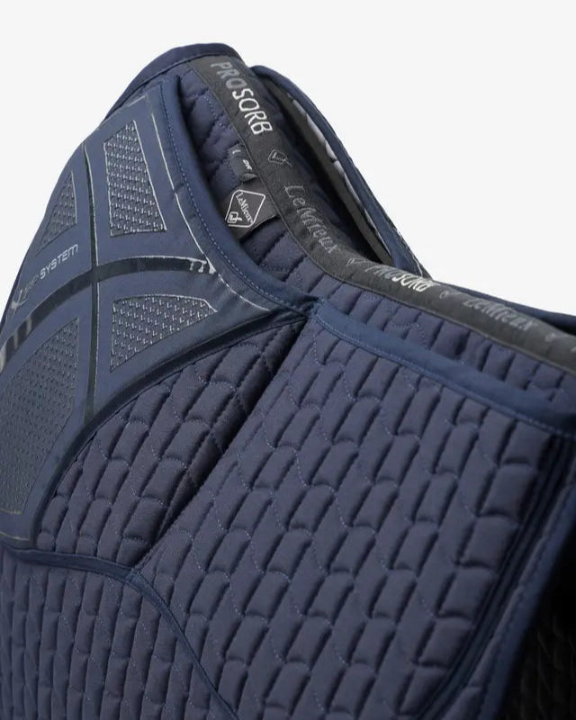 LeMieux ProSorb Plain 2 Pocket Dressage Square Navy