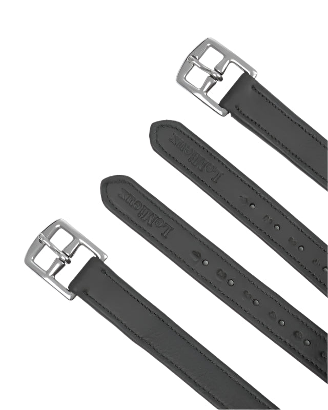 LeMieux Childrens Stirrup Leathers Black