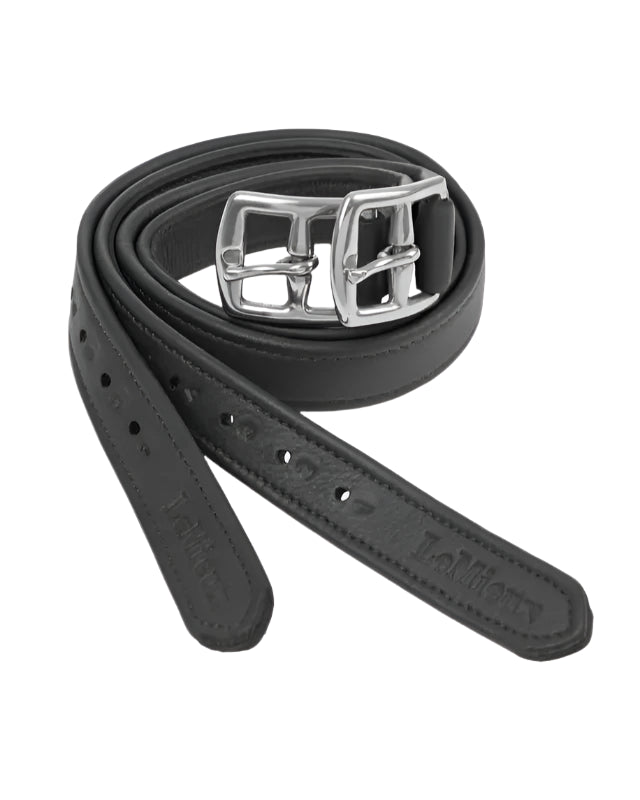 LeMieux Childrens Stirrup Leathers Black