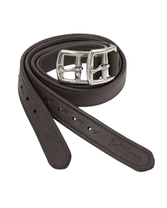 LeMieux Childrens Stirrup Leathers Brown