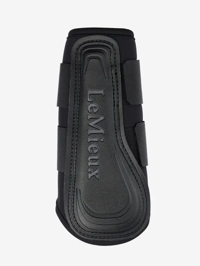 LeMieux Grafter Brushing Boot Black - Horse Leg Protection, Equestrian Training & Turnout