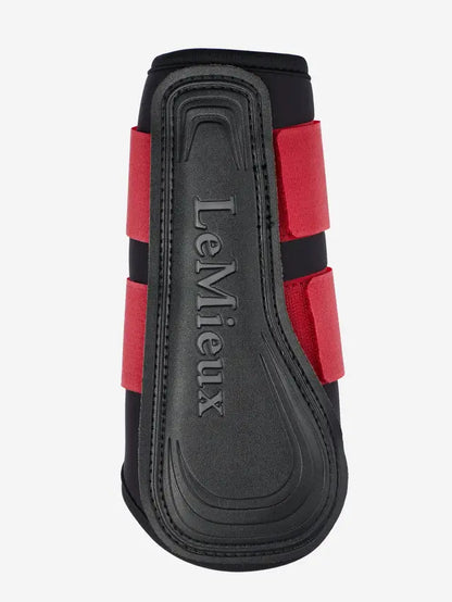 LeMieux Grafter Brushing Boot Chilli - Horse Leg Protection Equestrian Boot