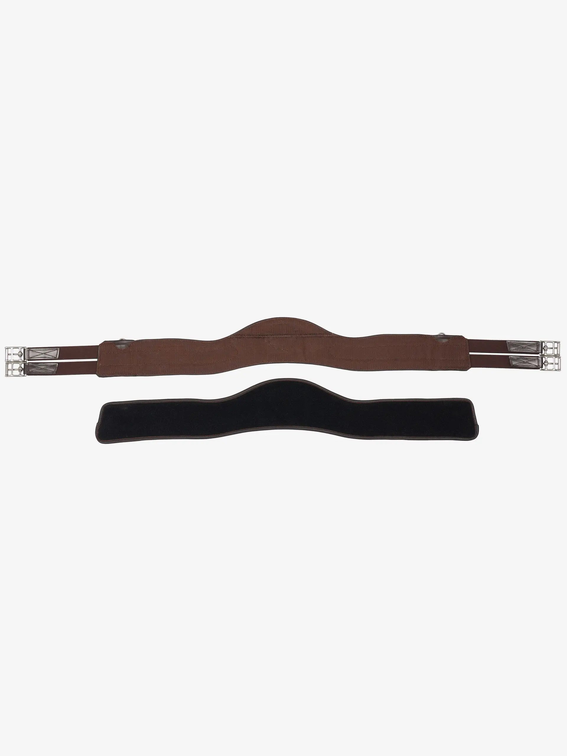 LEMIEUX Hunter Girth with Detachable Non-Slip Liner - Havana - Equiflair Horse Tack