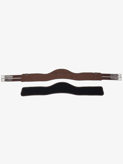 LEMIEUX Hunter Girth with Detachable Non-Slip Liner - Havana - Equiflair Horse Tack