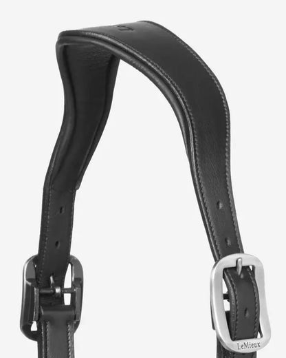 LeMieux Leather Crystal Headcollar Black
