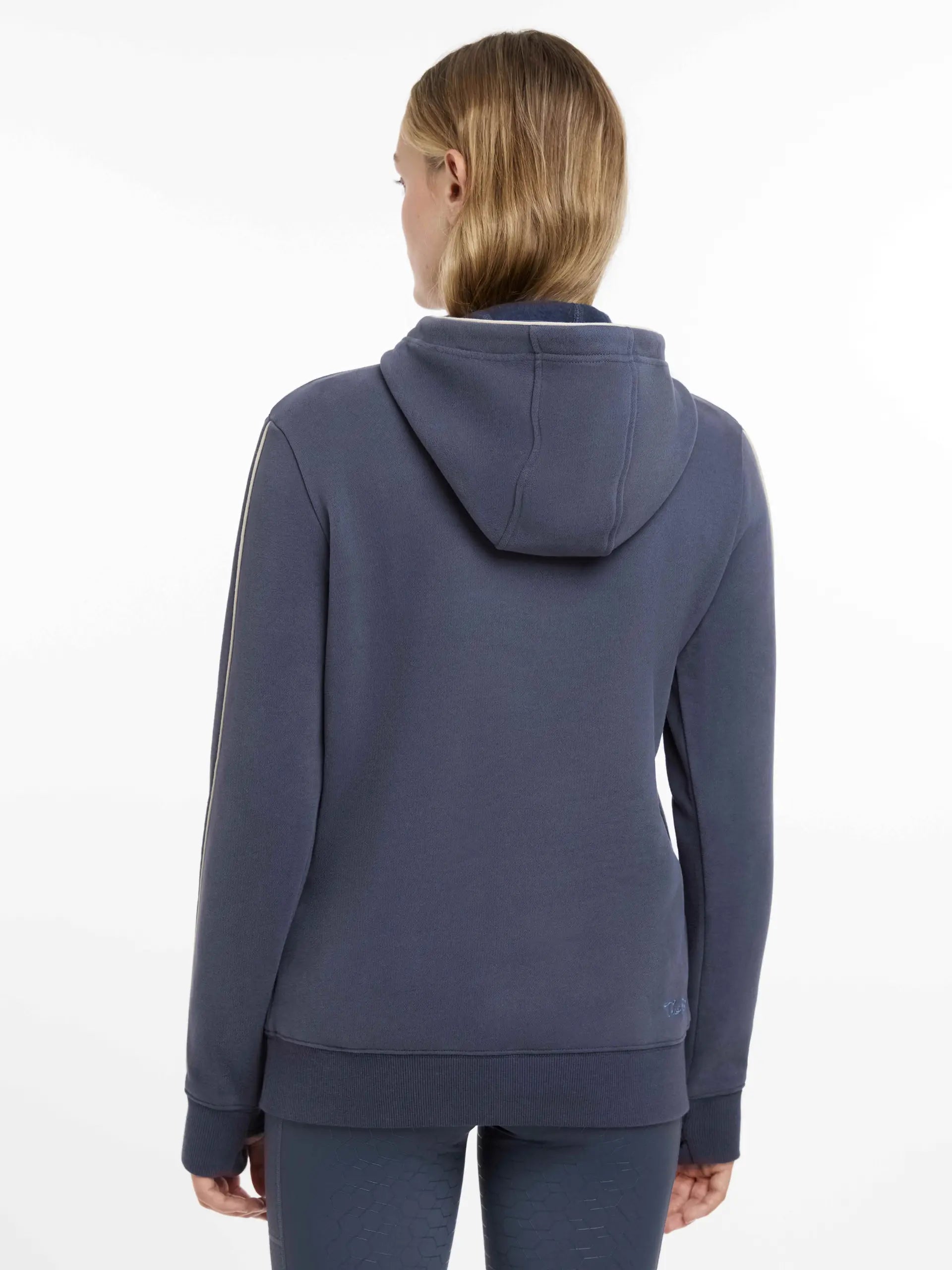 LEMIEUX ESME Hoodie Dusk Blue: Equestrian Fashion by LeMieux & This Esme. Stylish, comfortable, and perfect for riding adventures.