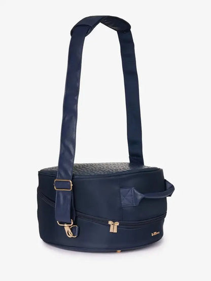 LeMieux Luxe Hat Box Navy | Equiflair