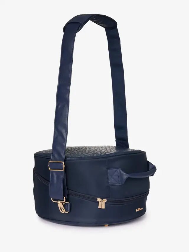LeMieux Luxe Hat Box Navy | Equiflair