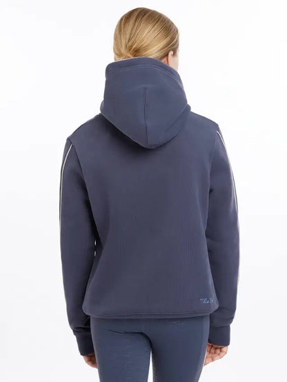 LeMieux Esme Young Rider Hoodie - Dusk Blue Equestrian Apparel. Comfortable Riding Hoodie for Kids