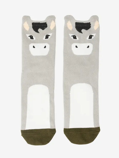 LeMieux Mini Character Socks 2 pack Donkey