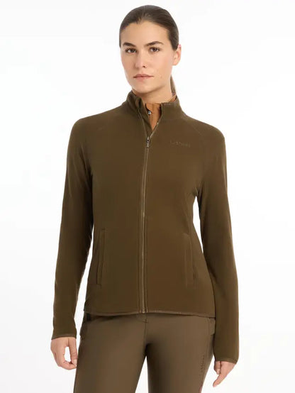 LEMIEUX FAYE ALPINE Fleece Zip Jacket: Cozy and stylish women's equestrian fleece zip-up from Equiflair.