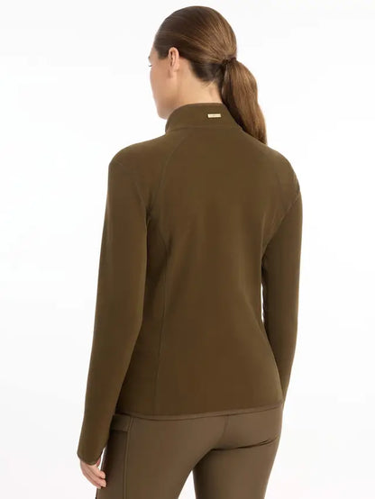 LEMIEUX FAYE Fleece Zip Through ALPINE - Equiflair, Warm Microfleece Jacket