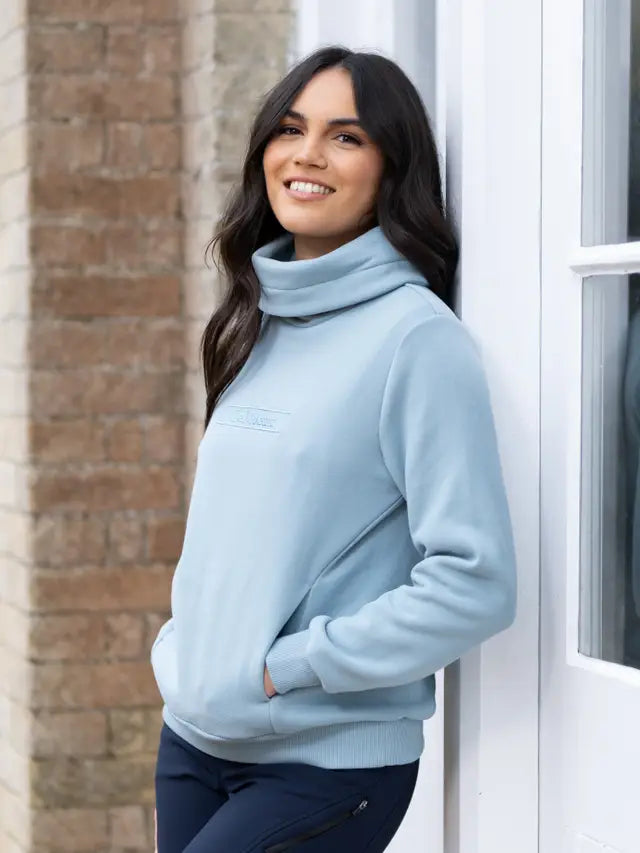 LeMieux Adele Glacier Funnel Neck Sweatshirt - Women's Comfy Layering Top