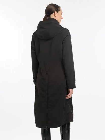 Lemieux Amelie Black Waterproof Lightweight Riding Coat - Women's Equestrian Apparel by Equiflair