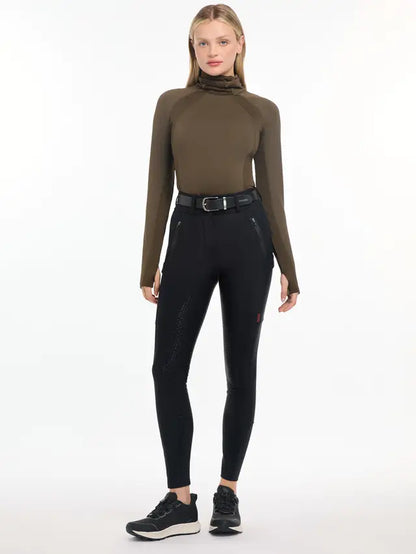 LeMieux Drytex Waterproof Breeches Full Seat Black