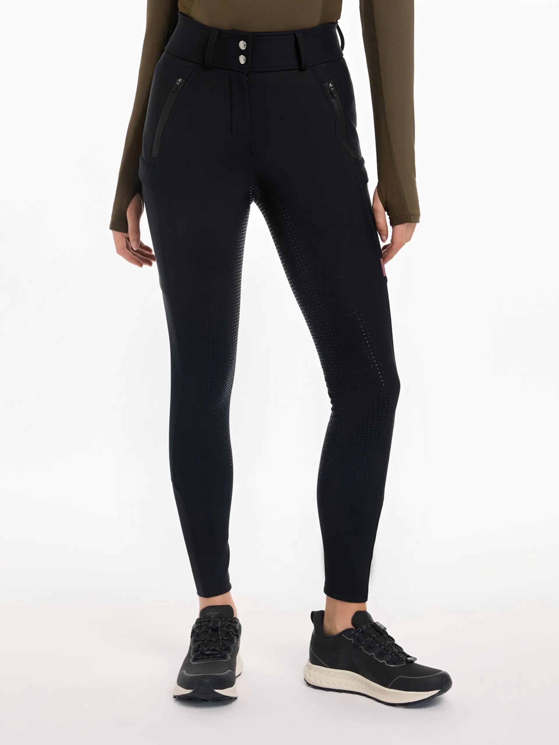 LeMieux Drytex Waterproof Breeches Full Seat Black
