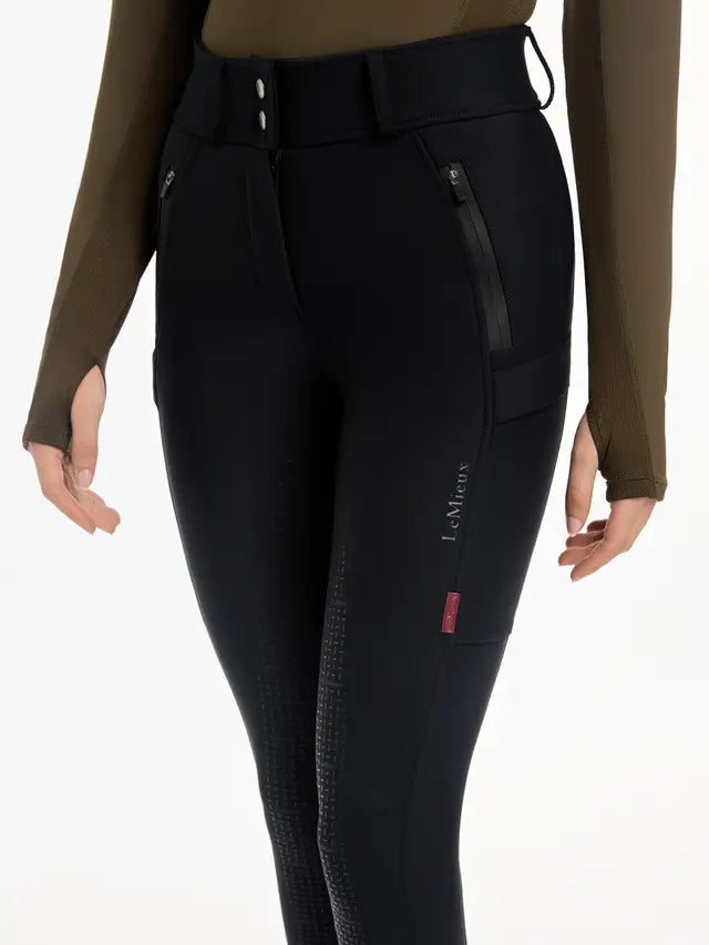 LeMieux Drytex Waterproof Breeches Full Seat Black