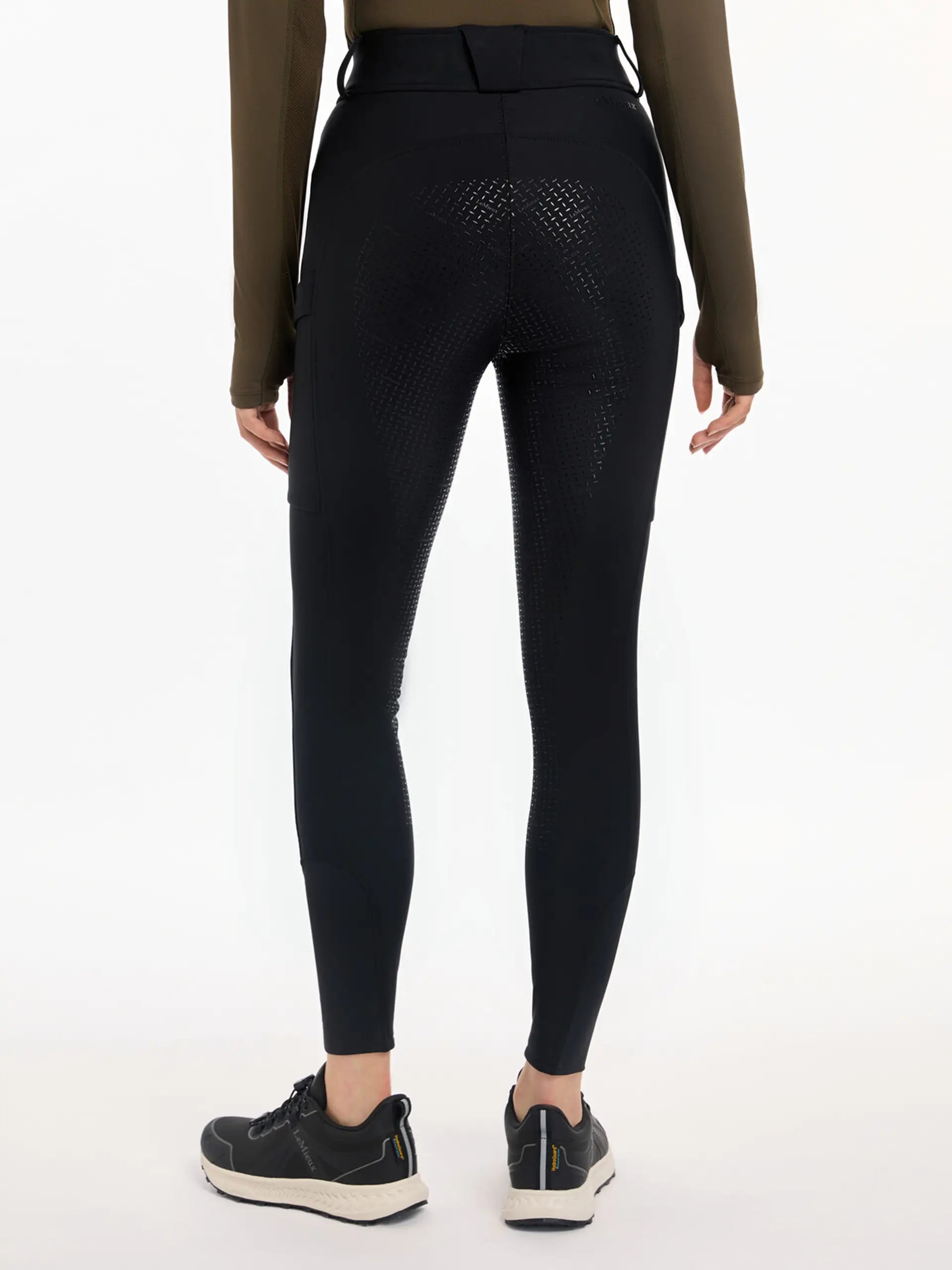 LeMieux Drytex Waterproof Breeches Full Seat Black